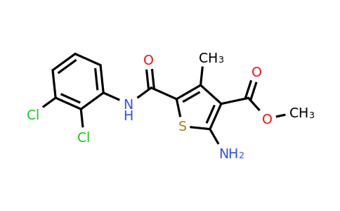 886657-53-0 | Methyl 2-amino-5-((2,3-dichlorophenyl)carbamoyl)-4-methylthiophene-3-carboxylate