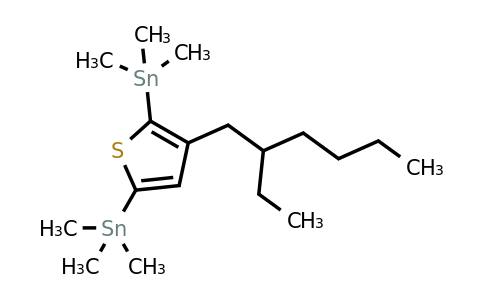 886746-70-9 | Stannane, [3-(2-ethylhexyl)-2,5-thiophenediyl]bis[trimethyl-