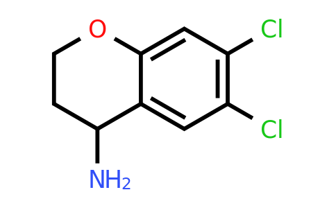 886762-90-9 | 6,7-Dichlorochroman-4-amine