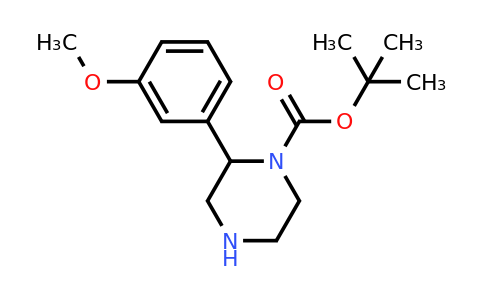 886768-13-4 | Tert-butyl 2-(3-methoxyphenyl)piperazine-1-carboxylate