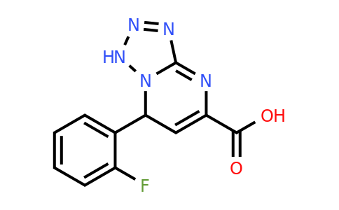 887031-67-6 | 7-(2-Fluorophenyl)-1,7-dihydrotetrazolo[1,5-a]pyrimidine-5-carboxylic acid