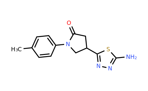 887041-73-8 | 4-(5-Amino-1,3,4-thiadiazol-2-yl)-1-(p-tolyl)pyrrolidin-2-one