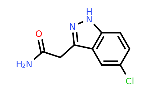 887145-79-1 | 2-(5-Chloro-1H-indazol-3-yl)acetamide