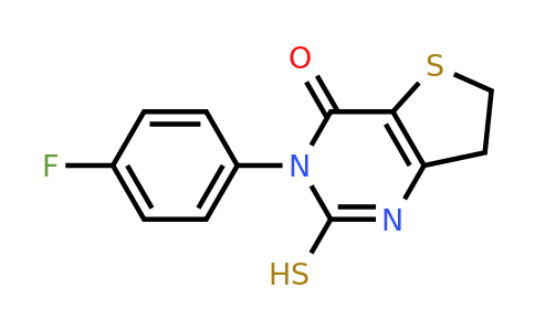 887200-87-5 | 3-(4-Fluorophenyl)-2-mercapto-6,7-dihydrothieno[3,2-d]pyrimidin-4(3H)-one