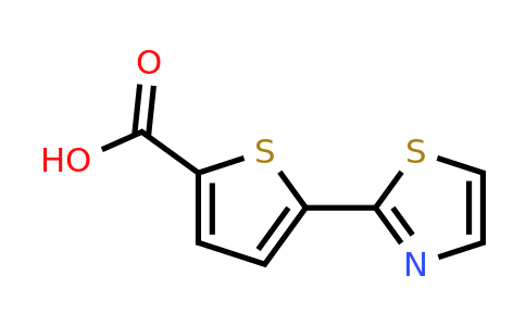 887201-16-3 | 5-(1,3-Thiazol-2-yl)thiophene-2-carboxylic acid