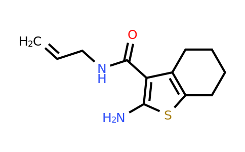 887202-34-8 | N-Allyl-2-amino-4,5,6,7-tetrahydro-1-benzothiophene-3-carboxamide