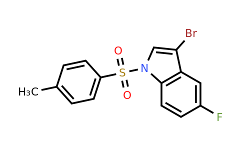 887338-48-9 | 3-Bromo-5-fluoro-1-tosyl-1H-indole
