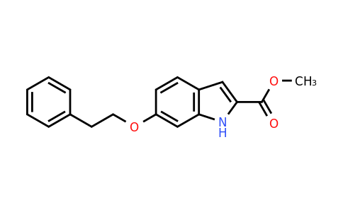 887360-14-7 | Methyl 6-phenethoxy-1H-indole-2-carboxylate