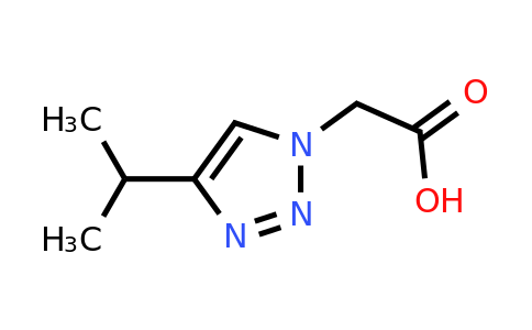 887405-34-7 | 2-(4-Isopropyl-1H-1,2,3-triazol-1-yl)acetic acid