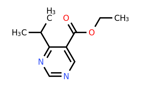 887408-29-9 | Ethyl 4-isopropylpyrimidine-5-carboxylate