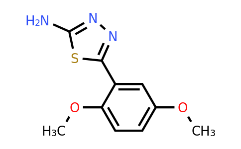 88742-90-9 | 5-(2,5-Dimethoxyphenyl)-1,3,4-thiadiazol-2-amine
