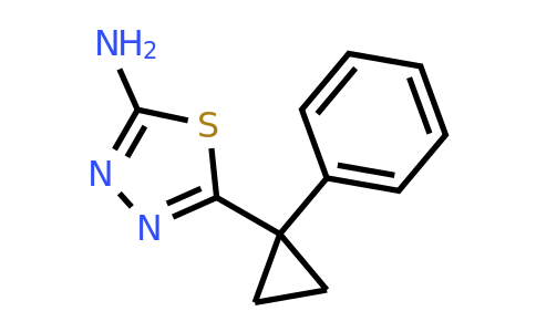 88742-93-2 | 5-(1-Phenylcyclopropyl)-1,3,4-thiadiazol-2-amine