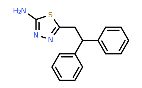 88742-96-5 | 5-(2,2-Diphenylethyl)-1,3,4-thiadiazol-2-amine