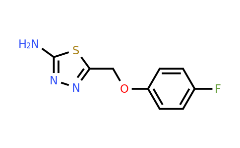 88743-02-6 | 5-((4-Fluorophenoxy)methyl)-1,3,4-thiadiazol-2-amine