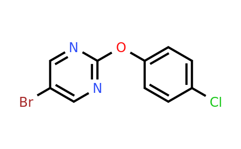 887430-82-2 | 5-Bromo-2-(4-chlorophenoxy)pyrimidine