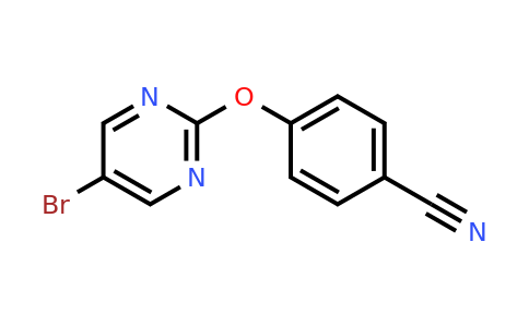 887430-98-0 | 4-((5-Bromopyrimidin-2-yl)oxy)benzonitrile