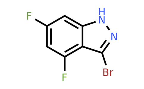 887567-78-4 | 3-Bromo-4,6-difluoro-1H-indazole