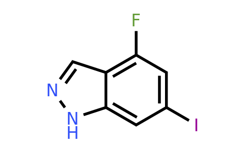 887568-03-8 | 4-Fluoro-6-iodo-1H-indazole