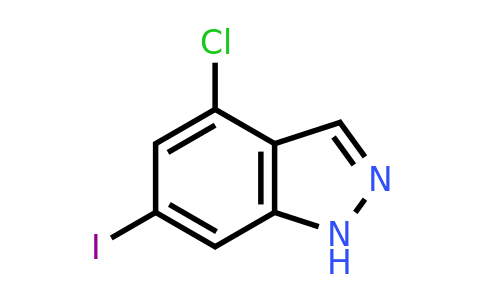 887568-21-0 | 4-Chloro-6-iodo-1H-indazole
