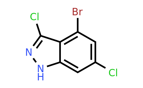 887568-33-4 | 4-Bromo-3,6-dichloro-1H-indazole