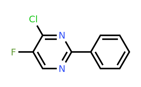 887571-35-9 | 4-Chloro-5-fluoro-2-phenylpyrimidine
