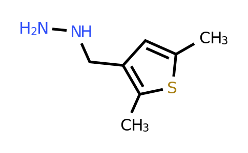 887592-36-1 | ((2,5-Dimethylthiophen-3-yl)methyl)hydrazine