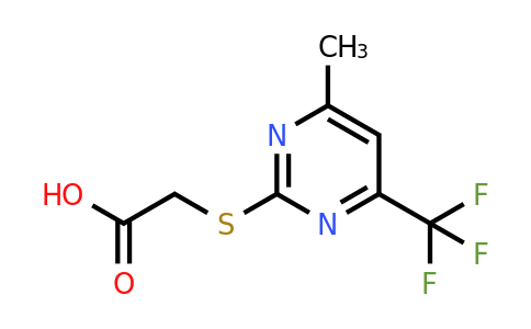 88768-46-1 | 2-((4-Methyl-6-(trifluoromethyl)pyrimidin-2-yl)thio)acetic acid