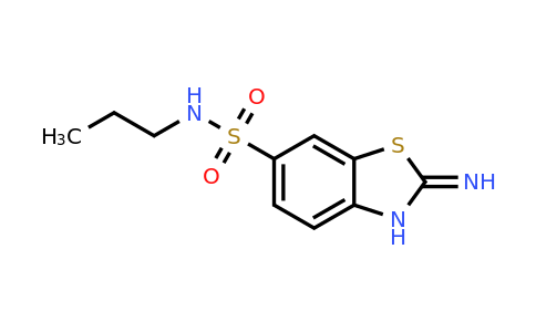 2-Imino-N-propyl-2,3-dihydrobenzo[d]thiazole-6-sulfonamide