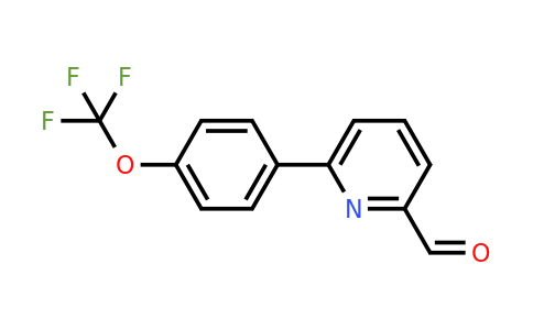 6-(4-(Trifluoromethoxy)phenyl)picolinaldehyde