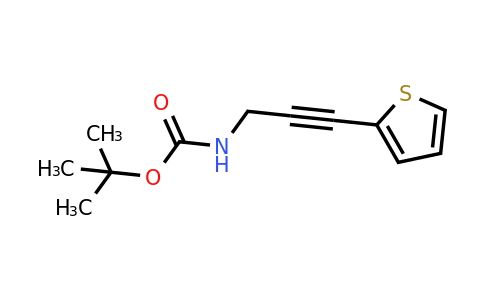 889451-78-9 | Tert-butyl n-[3-(thiophen-2-yl)prop-2-yn-1-yl]carbamate