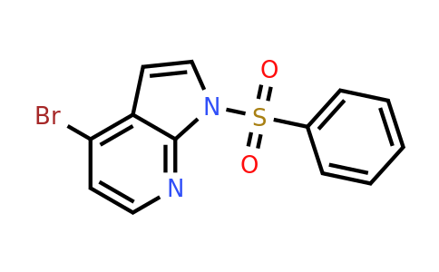 889939-25-7 | 4-Bromo-1-benzenesulfonyl-7-azaindole