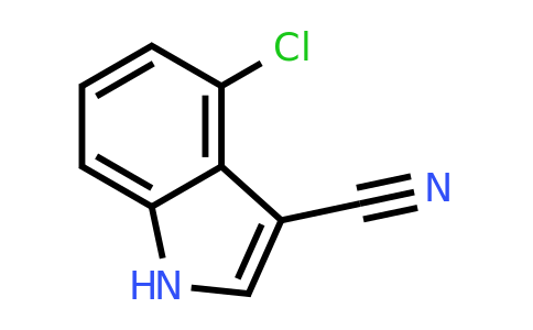 4-Chloro-1H-indole-3-carbonitrile