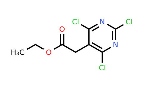 889944-72-3 | Ethyl 2-(2,4,6-trichloropyrimidin-5-yl)acetate