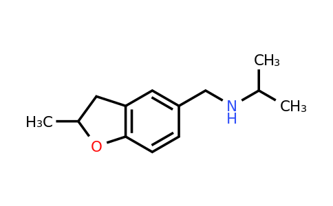 889973-47-1 | N-((2-methyl-2,3-dihydrobenzofuran-5-yl)methyl)propan-2-amine