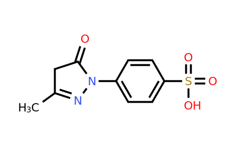 89-36-1 | 4-(3-Methyl-5-oxo-4,5-dihydro-1H-pyrazol-1-yl)benzenesulfonic acid