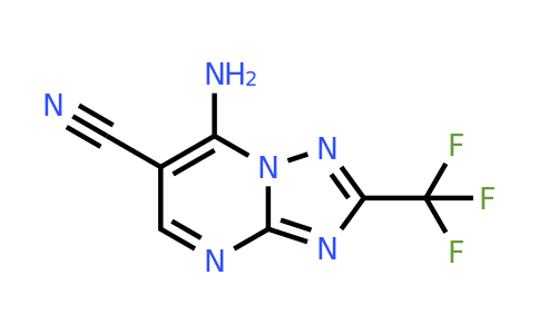 890091-74-4 | 7-Amino-2-(trifluoromethyl)-[1,2,4]triazolo[1,5-a]pyrimidine-6-carbonitrile