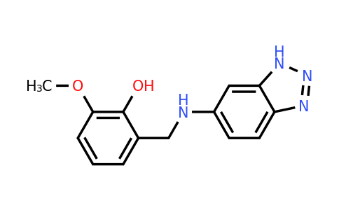 890091-91-5 | 2-(((1H-benzo[d][1,2,3]triazol-6-yl)amino)methyl)-6-methoxyphenol