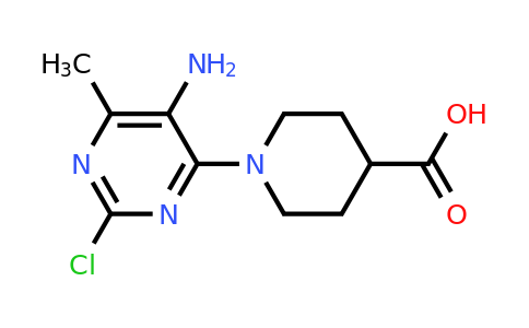 890094-31-2 | 1-(5-Amino-2-chloro-6-methylpyrimidin-4-yl)piperidine-4-carboxylic acid