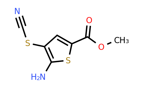 890095-75-7 | Methyl 5-amino-4-thiocyanatothiophene-2-carboxylate
