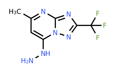 890590-96-2 | 7-Hydrazinyl-5-methyl-2-(trifluoromethyl)-[1,2,4]triazolo[1,5-a]pyrimidine