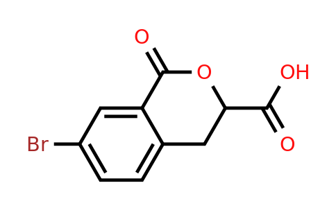 890646-68-1 | 7-Bromo-1-oxo-3,4-dihydro-1h-2-benzopyran-3-carboxylic acid