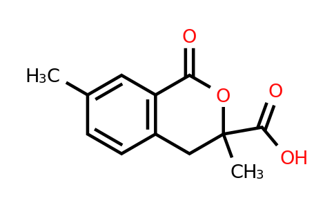 890646-74-9 | 3,7-Dimethyl-1-oxo-3,4-dihydro-1h-2-benzopyran-3-carboxylic acid