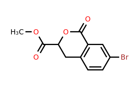 890646-79-4 | Methyl 7-bromo-1-oxo-3,4-dihydro-1h-2-benzopyran-3-carboxylate