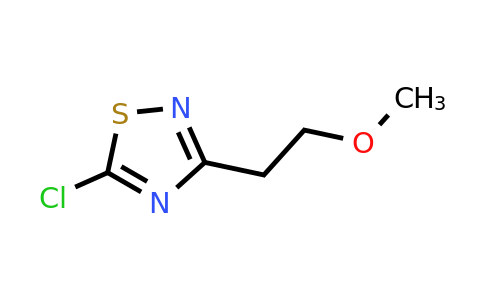 89180-91-6 | 5-Chloro-3-(2-methoxyethyl)-1,2,4-thiadiazole