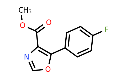 89204-90-0 | Methyl 5-(4-fluorophenyl)oxazole-4-carboxylate
