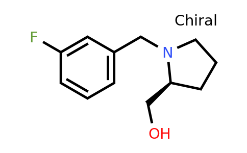 [(2s)-1-[(3-fluorophenyl)methyl]pyrrolidin-2-yl]methanol