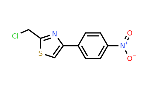 89250-26-0 | 2-(Chloromethyl)-4-(4-nitrophenyl)thiazole