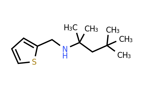 892584-37-1 | 2,4,4-Trimethyl-N-(thiophen-2-ylmethyl)pentan-2-amine
