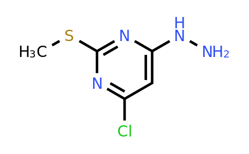 89280-24-0 | 4-Chloro-6-hydrazinyl-2-(methylthio)pyrimidine