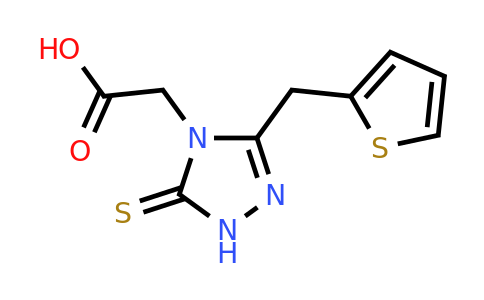 892874-27-0 | 2-(3-(Thiophen-2-ylmethyl)-5-thioxo-1,5-dihydro-4H-1,2,4-triazol-4-yl)acetic acid